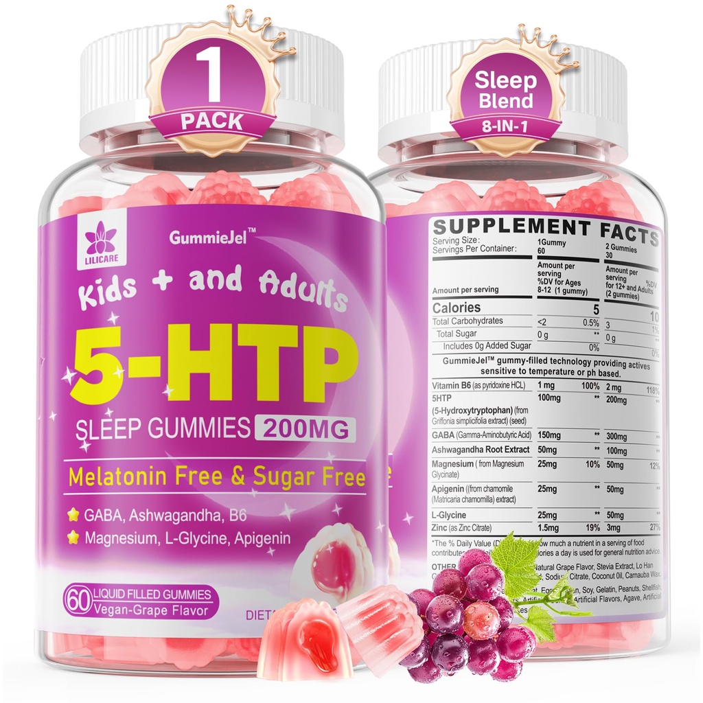 5-HTP 200mg x 60 GUMMIES GUMMIEJEL
