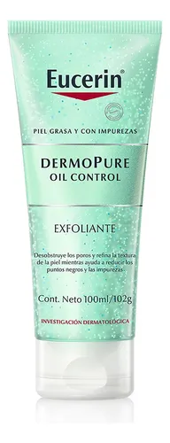 EUCERIN DERMO PURE OIL CONTROL EXFOLIANTE 100ML