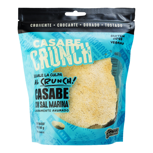 CASABE CRUNCH CON SAL MARINA100 GR