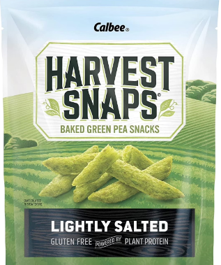 HARVEST SNAPS LIGHTLY SALTED GLUTEN FREE 28 GR