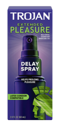 EXTENDED PLEASURE DELAY SPRAY TROJAN 60 ML