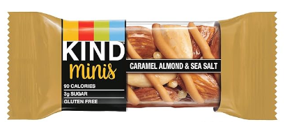 MINIS CARAMEL ALMOND & SEA SALT BARRA PROTEICA 20 GR