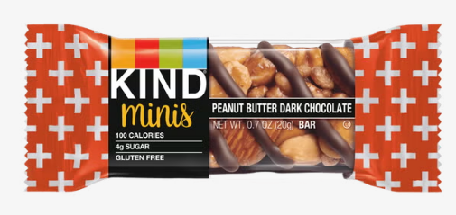 MINIS PEANUT DARK CHOCOLATE BARRA PROTEICA 20 GR