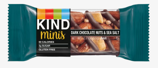 MINIS DARK CHOCOLATE NUTS BARRA PROTEICA 20 GR