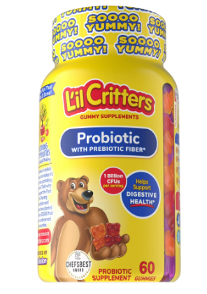 LIL CRITTERS PROBIOTIC 60 GUMMIES