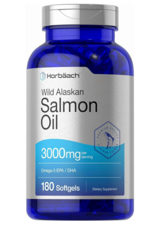 SALMON OIL 3000MG X 180 CAPS HORBAACH