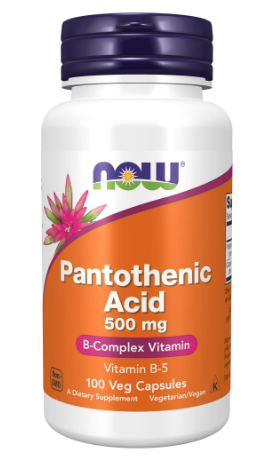 PANTOTHENIC ACID 500 MG 100 CAP NOW