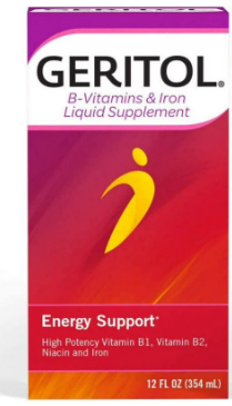 VITAMINA B & IRON GERITOL 354 ML