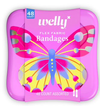 WELLY FLEX BANDAGES INFANTILES 48 UNID