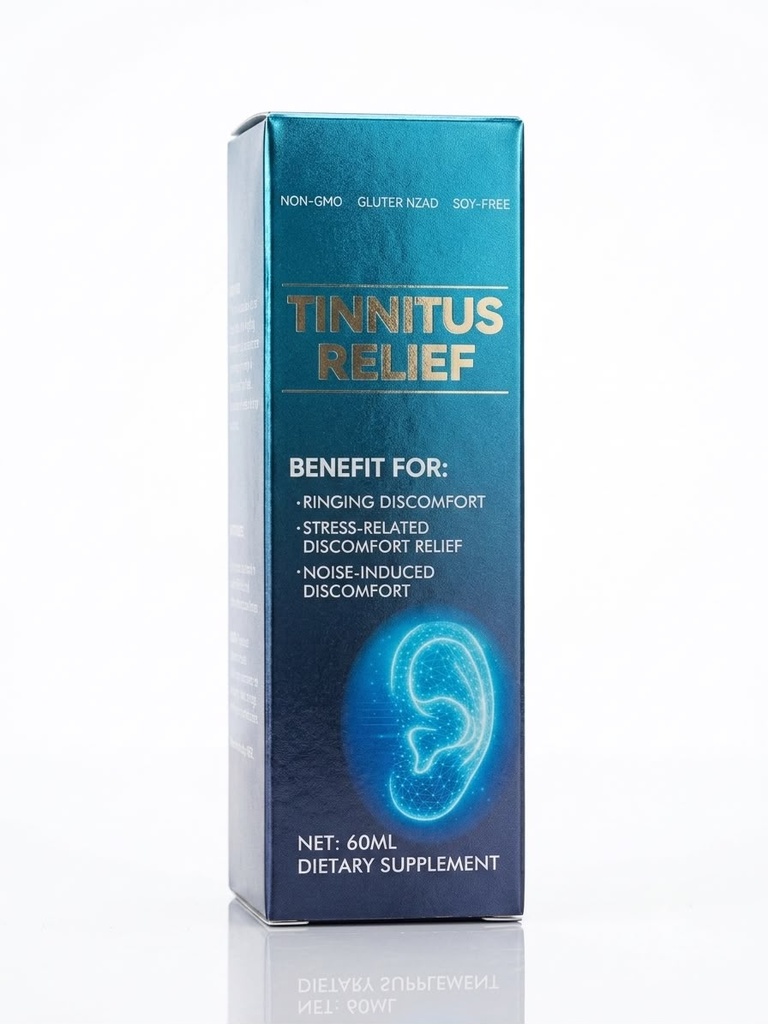 TINNITUS RELIEF FOR RINGING EARS 60 ML
