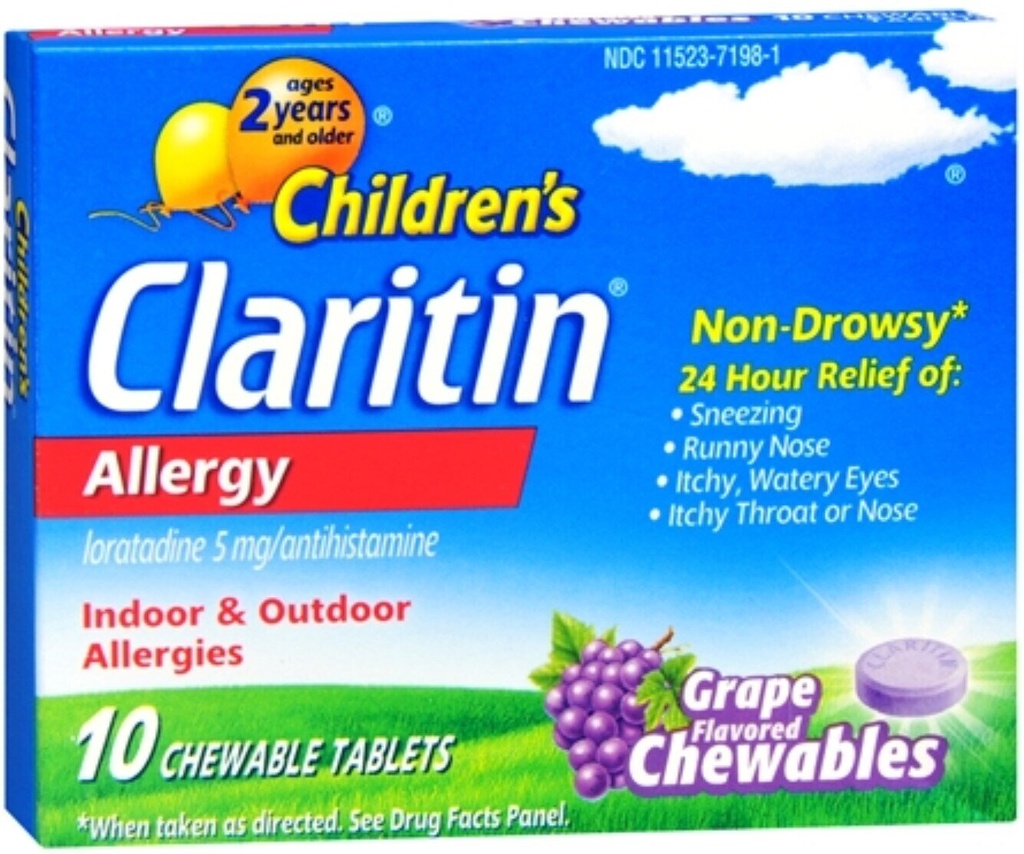 CLARITIN CHEWABLES 10TAB
