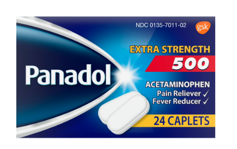 ACETAMINOFEN EXTRA STRENGTH 500 MG 24 CAP PANADOL