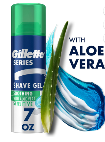 GILLETTE ESPUMA DE AFEITAR SHAVE GEL 198 GR