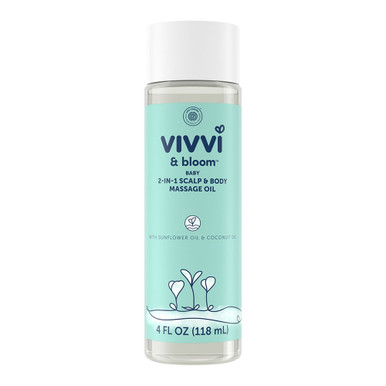 BABY 2-IN-1 CALP & BODY MASSAGE OIL 118ML VIVVI & BLOOM