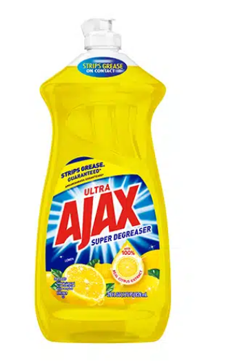 LAVAPLATOS AJAX ULTRA LEMON 828 ML