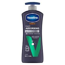 CREMA CORPORAL VASELINE MEN FAST ABSORBING 3 IN 1 600 ML