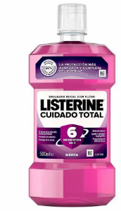 LISTERINE TOTAL CARE 6 BENEFICIOS EN 1 CLEAN MINT 500 ML