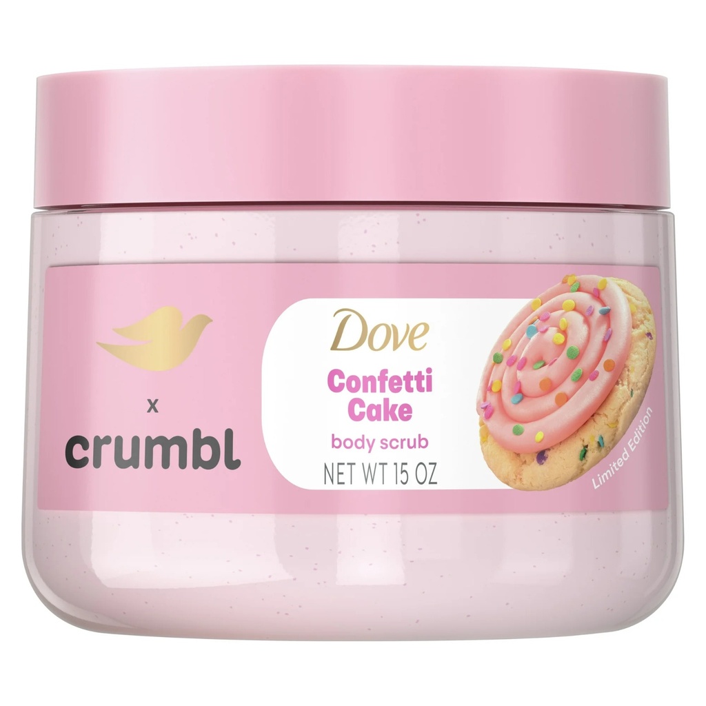 DOVE CREMA CONFETTI CRUMB CAKE 15 OZ