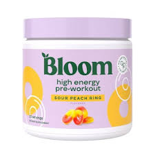 BLOOM PRE WORKOUT SOUR PEACH RING 197.5GR