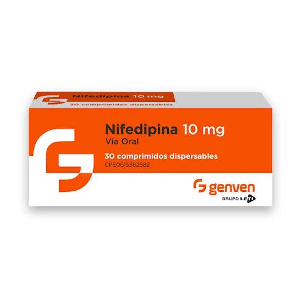 NIFEDIPINA 10MG X 30COMP GENVEN