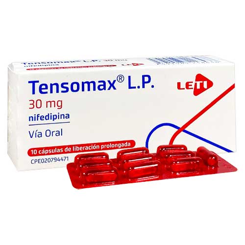 TENSOMAX LP 30MG 10CAP