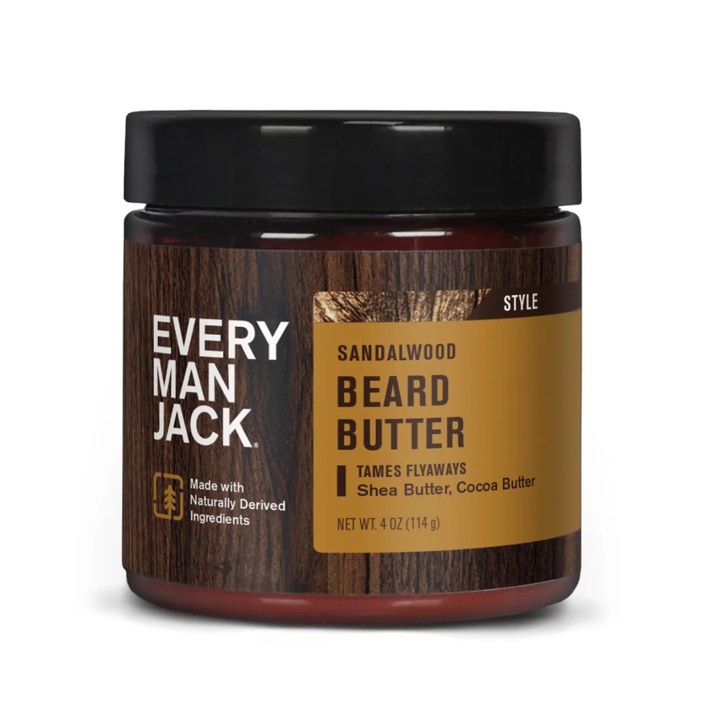 EVERY MAN JACK SANDALWOOD BEARD BUTTER 114G