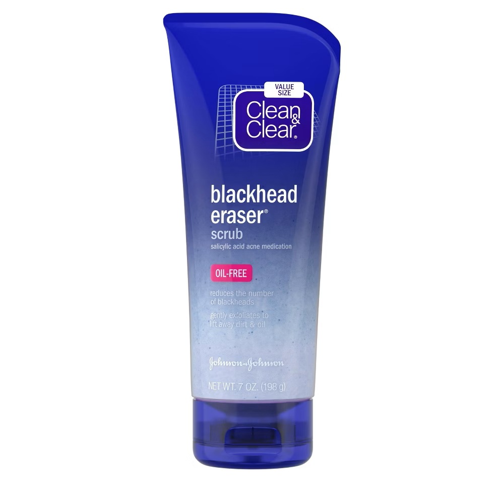 CLEAN & CLEAR BLACKHEAD ERASER SCRUB 198G
