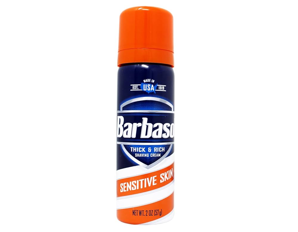 BARBASOL ESPUMA DE AFEITAR SENSITIVE SKIN 57 GR