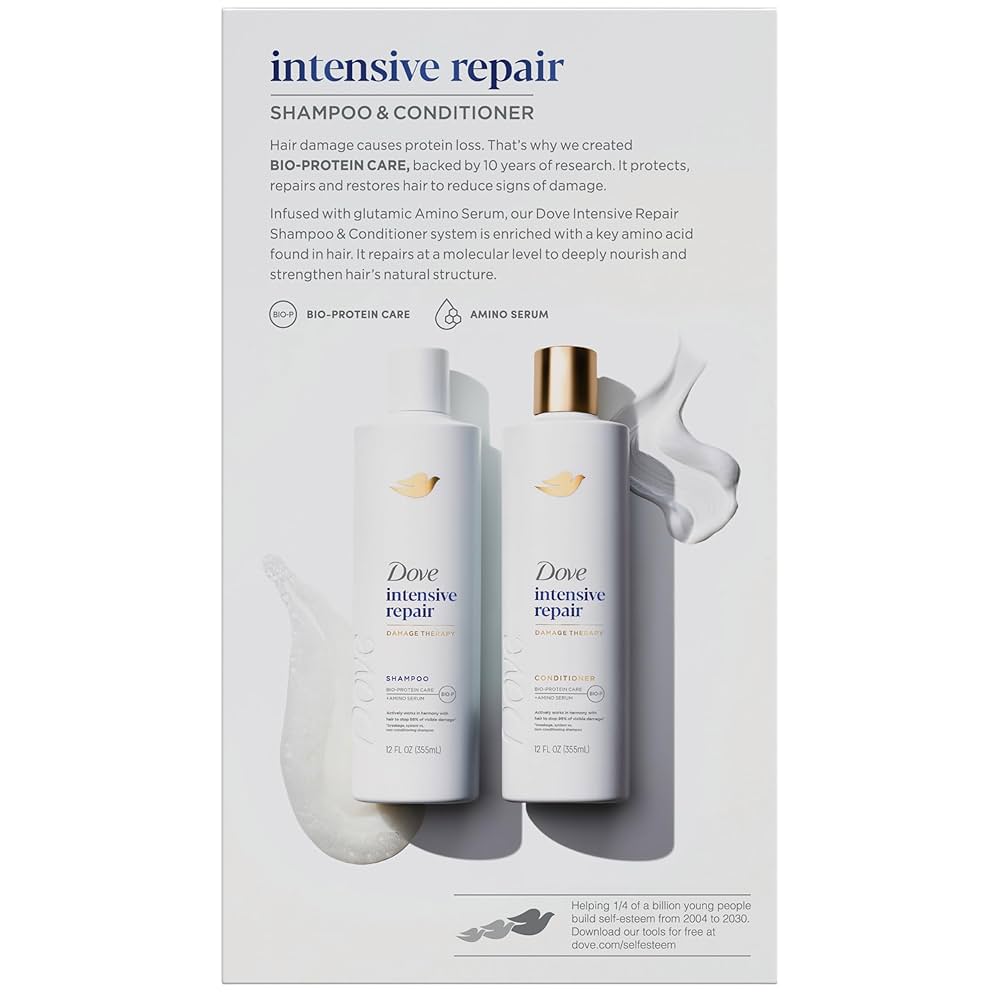 DOVE INTENSIVE REPAIR SET SHAMPOO & ACONDICIONADOR 355 ML