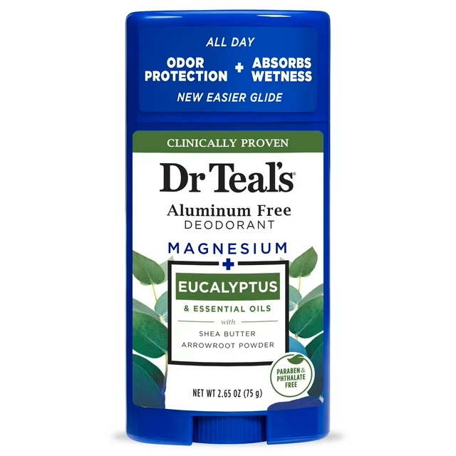 DR TEALS MAGNESIO + EUCALIPTO DESODORANTE EN BARRA 75G