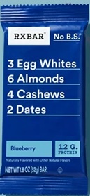 RXBAR NO B.S BLUEBERRY 12G PROTEINA BARRA PROTEICA 52G