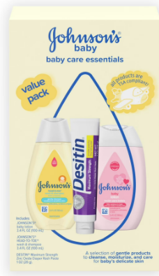 JOHNSONS VALUE PACK BABY CARE ESSENTIALS