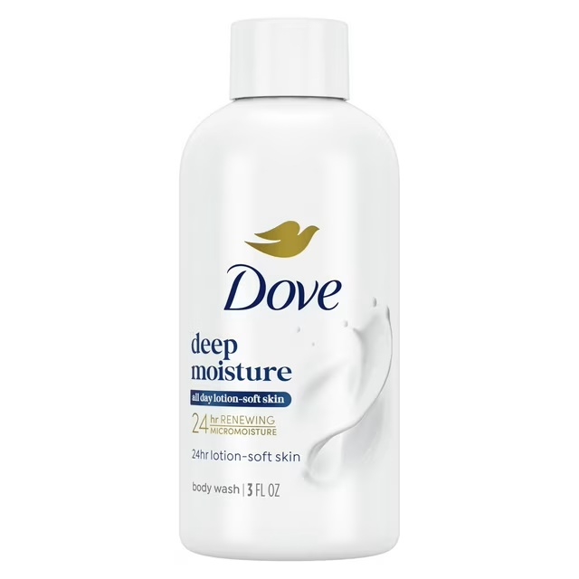 BODY WASH DOVE DEEP MOISTURE LOTION SOFT SKIN 3 OZ