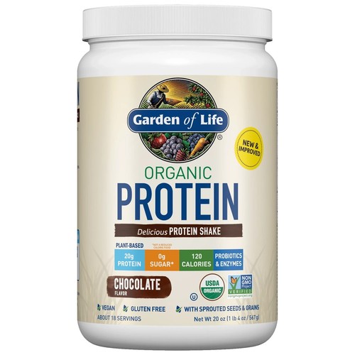 ORGANIC PROTEIN SABOR VAINILLA 540G GARDEN OF LIFE