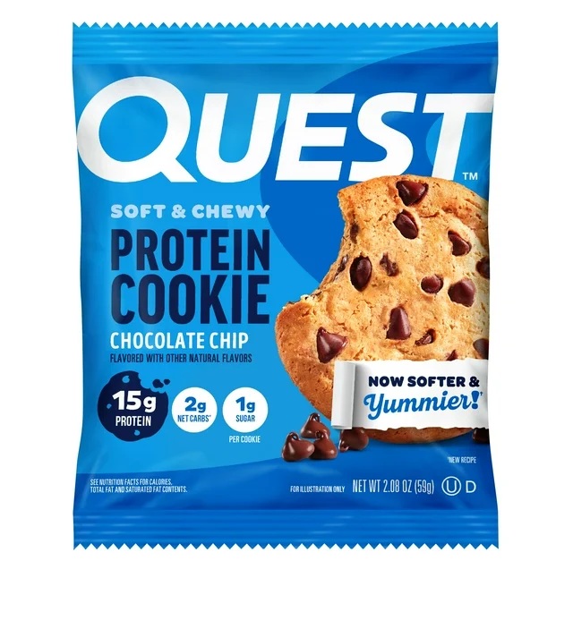 GALLETA PROTEICA CHOCOLATE CHIP QUEST 59G