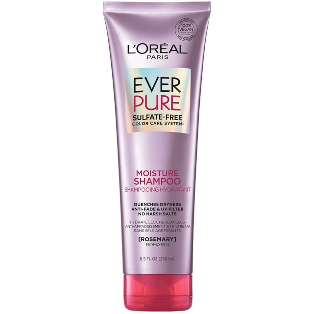 MOISTURE SHAMPOO EVER PURE SULFATE FREE LOREAL PARIS