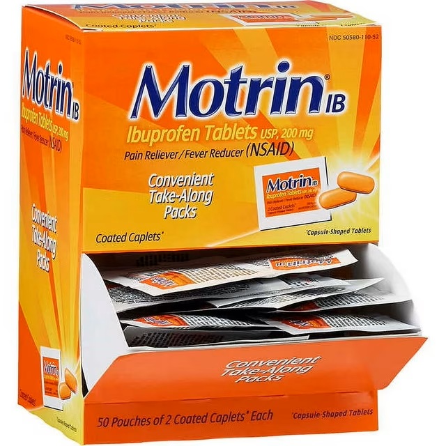 MOTRIN IB 200MG 2TABLETAS