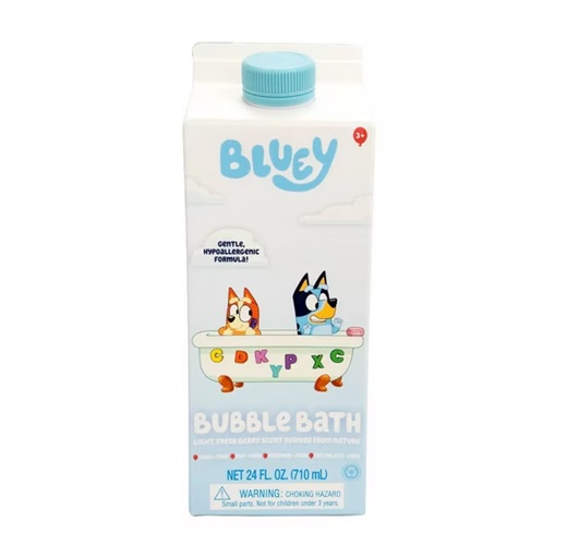 BUBBLE BATH BLUEY FORMULA HIPOALARGENICA 710ML