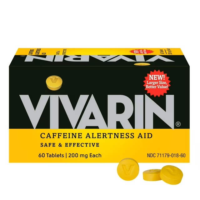 VIVARIN CAFEINA 200MG 60TAB