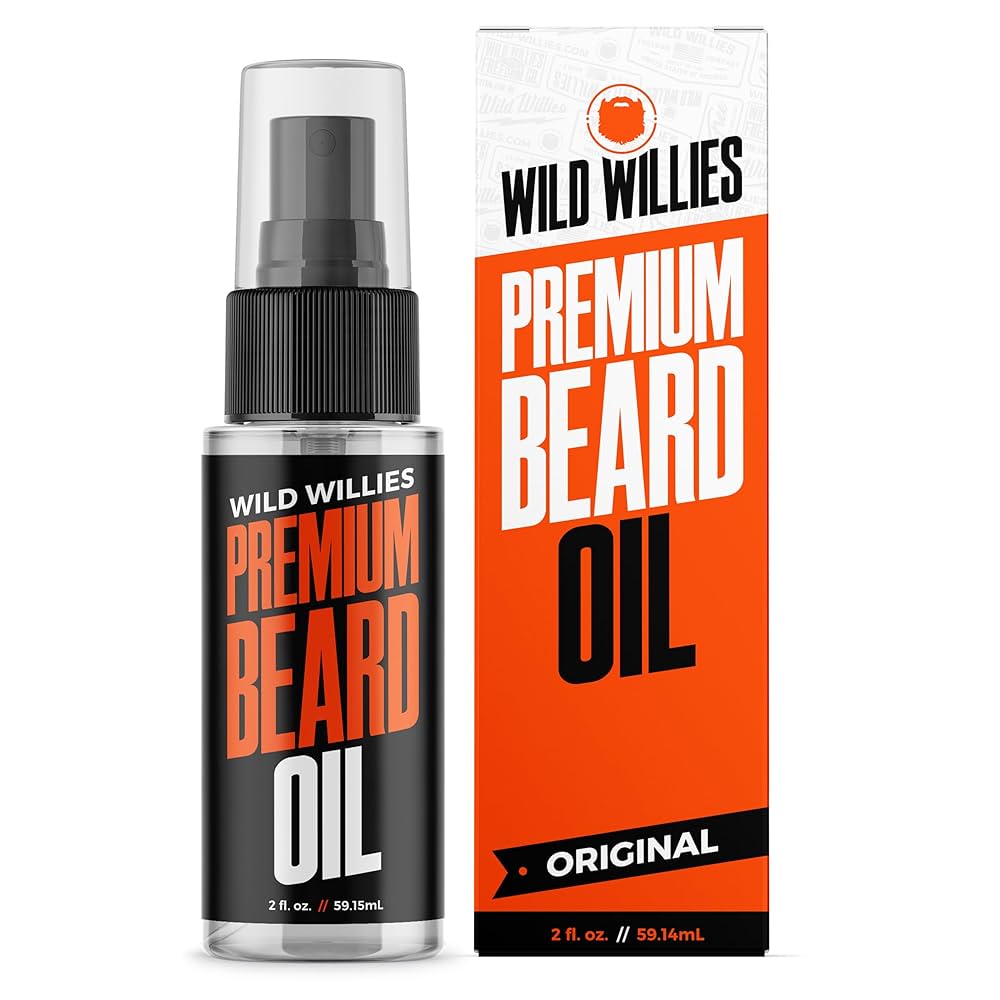 PREMIUM BEARD OIL SANDAL WOOD WILD WILLIES 59.15ML