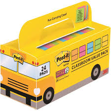 BUS ESCOLAR 24-PAD BLOCS POST IT