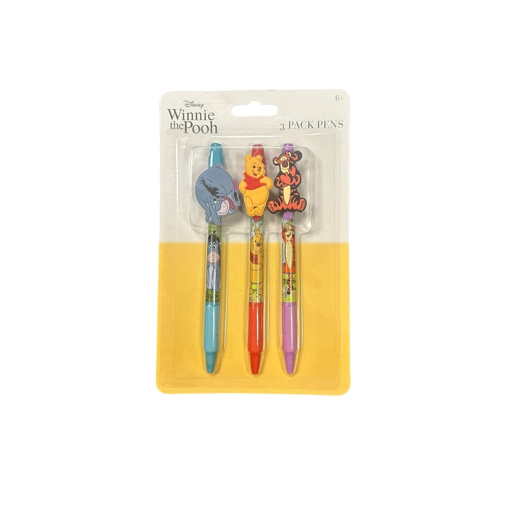 PACK 3 BOLIGRAFOS WINNIE THE POOH DISNEY