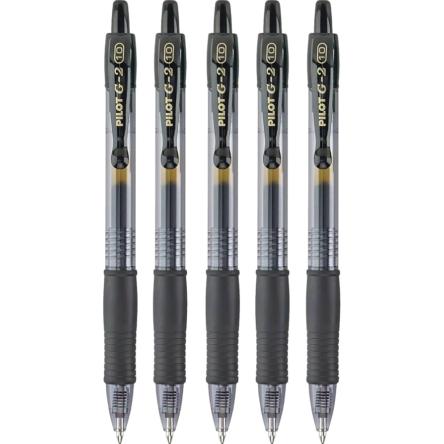 BOLIGRAFO NEGRO G2 UNIDAD