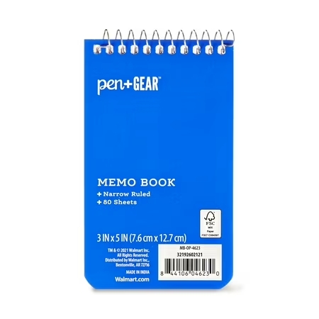 MEMO BOOK PEN+GEAR