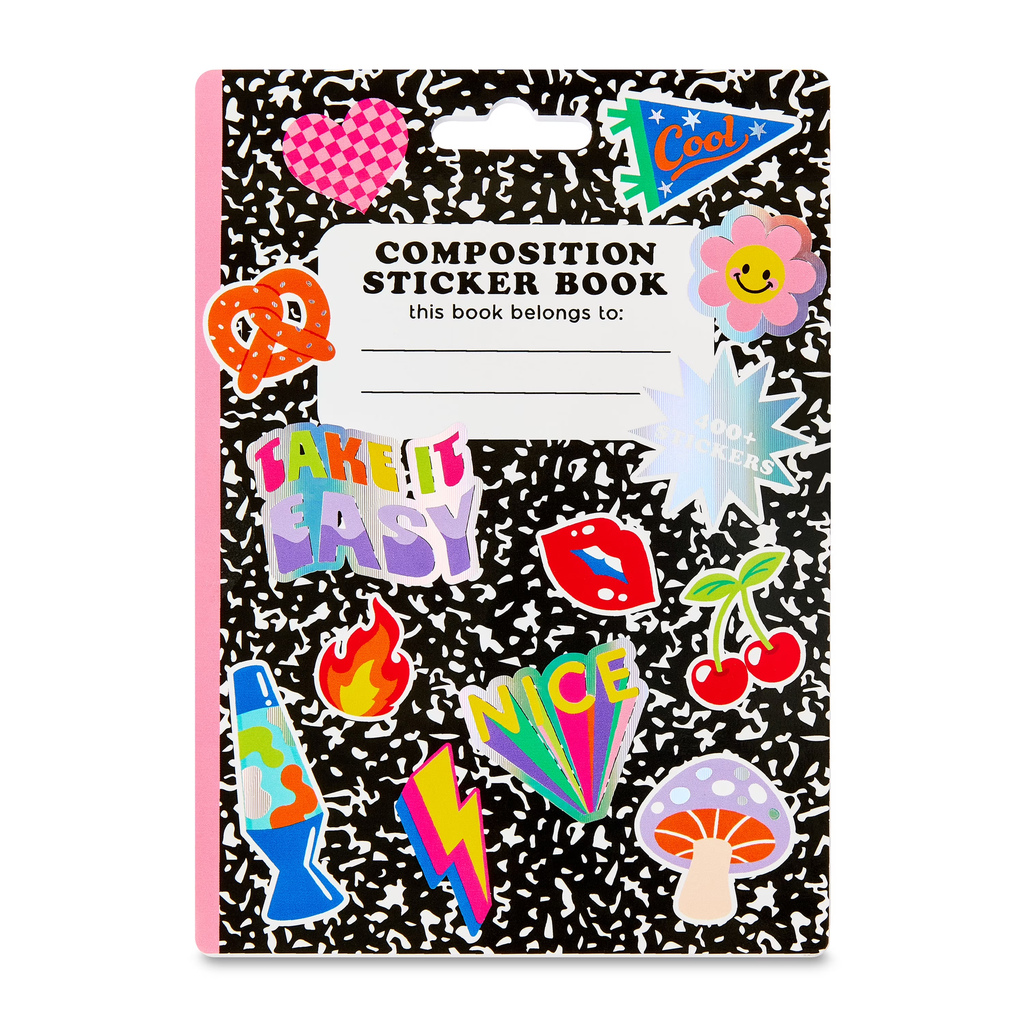 STICKER BOOK 8 SHEETS HELLO HOBBY