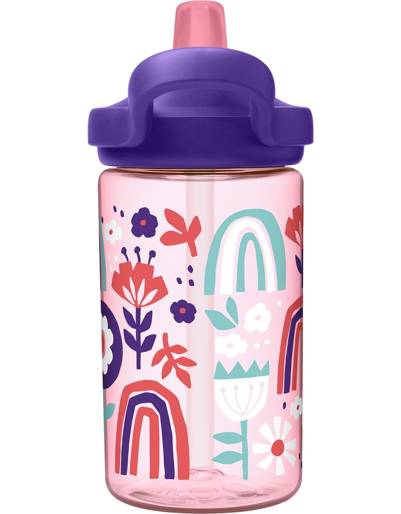 TERMO EDDY KIDS SST FLORAL COLLAGE CAMELBAK 14 OZ