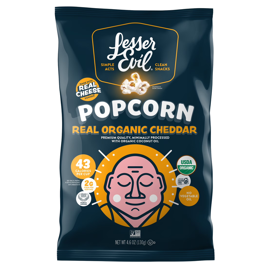 COTUFAS QUESO CHEDDAR 130 GR LESSER EVIL