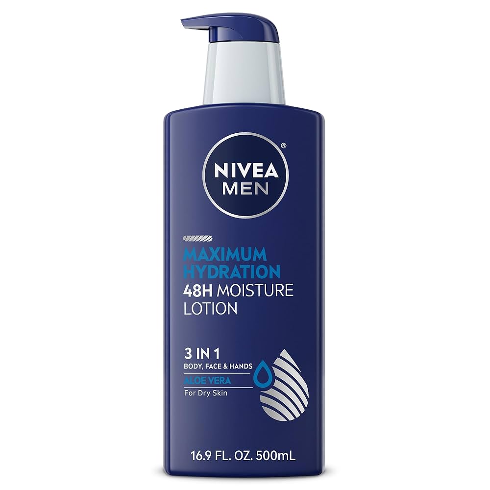 NIVEA MEN MAXIMA HIDRATACION 3EN1 BODY,FACE & HANDS 500 ML