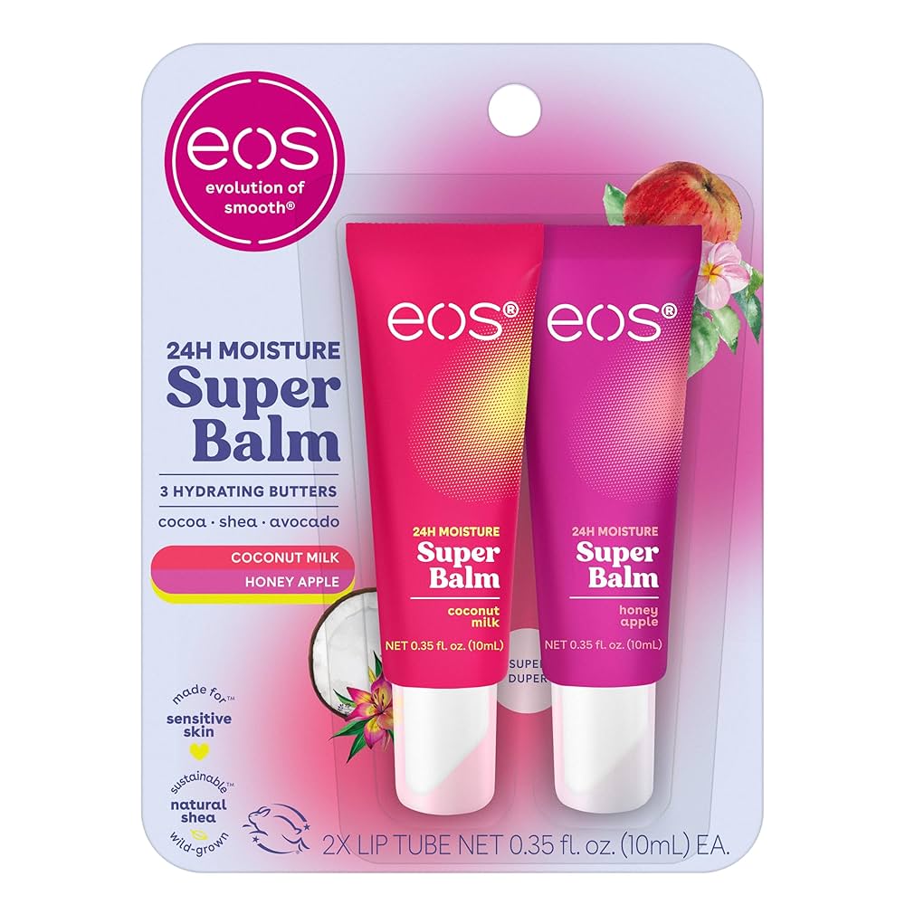 EOS SUPER BALM COCONUT MILK / HONEY APPLE 10ML 2 UNID