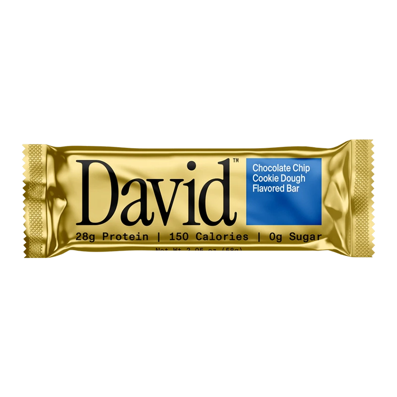 BARRA PROTEICA DAVID CHOCOLATE CHIP 66 GR